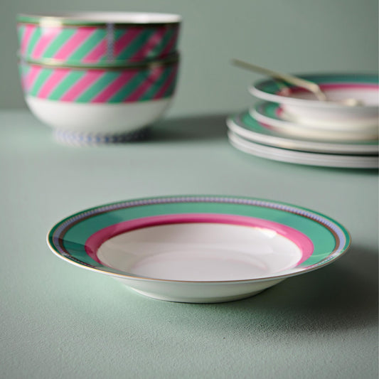 Farfurie adâncă Ø23,5 cm CHIQUE STRIPES