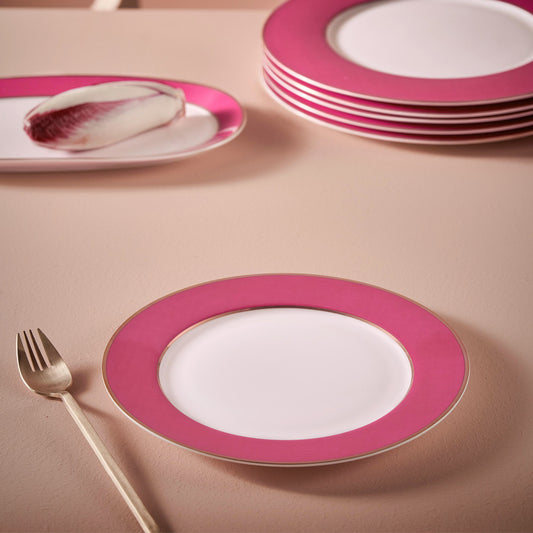 Farfurie întinsă Ø 23 cm CHIQUE MAGENTA