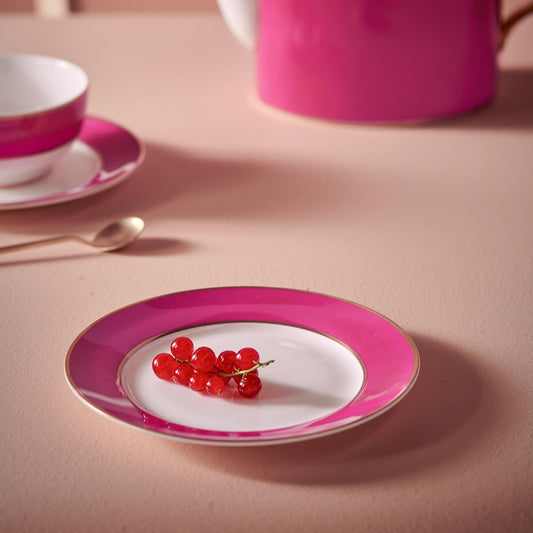 Farfurie întinsă Ø 17 cm CHIQUE MAGENTA