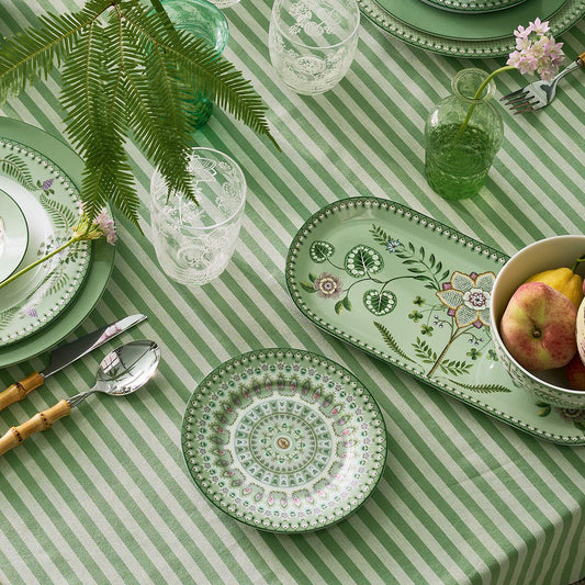 Platou 33x15,5 cm LOTUS GREEN