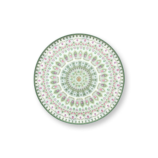 Platou cu picior Ø 21 cm LOTUS GREEN