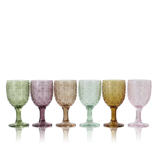 Set 6 pahare vin BOURGES 250 ml