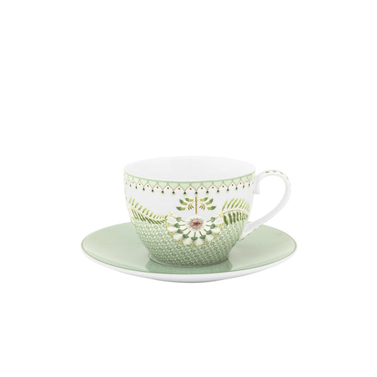 Set 2 ceşti 280 ml LOTUS GREEN