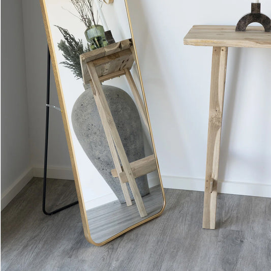 Oglindă de podea ARCH Gold 40x150 cm