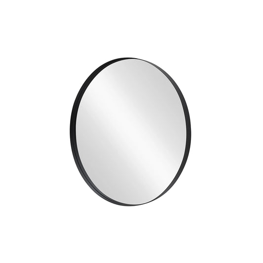 Oglindă cu ramă neagră OUTLINE Ø40 cm