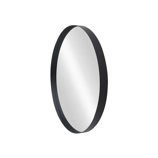 Oglindă cu ramă neagră OUTLINE Ø60 cm