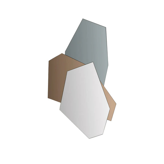 Oglindă 3 culori FACET NOIR 73x124 cm