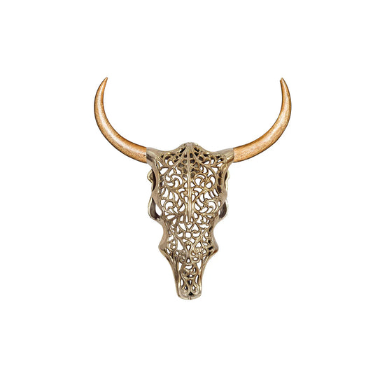 Decoraţiune de perete LACEBULL auriu 60 cm