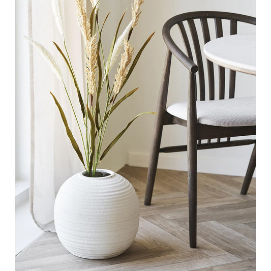 Vas alb ceramică H 28,5 cm