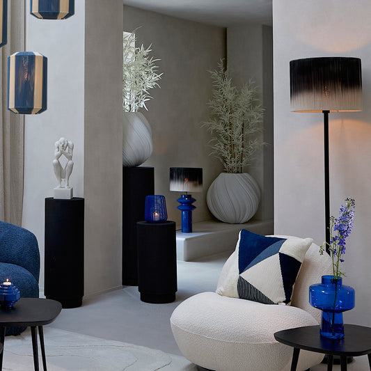 Vas decorativ alb AMARIS Ø52x48 cm