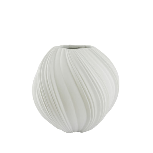 Vas decorativ alb AMARIS Ø65x60 cm