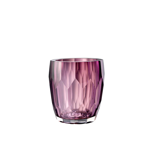 Suport lumanare din sticla violet