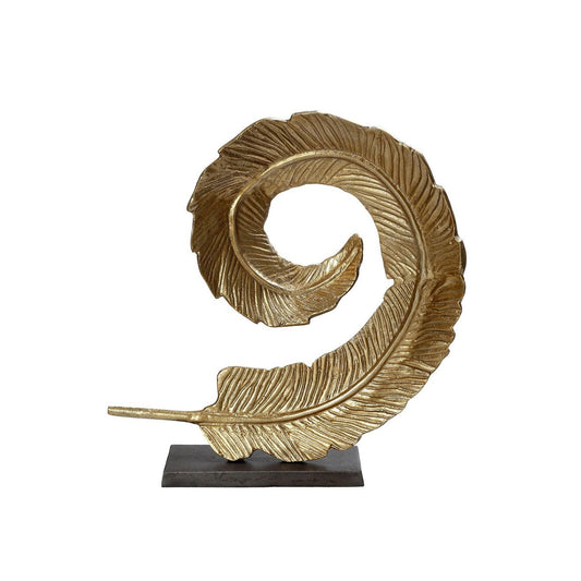 Frunza spirala aurie H 49 cm