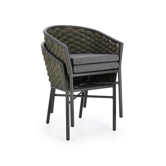 Scaun terasă CLIQUET verde