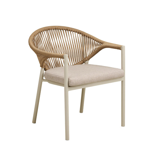 Scaun terasă SOLANO bej