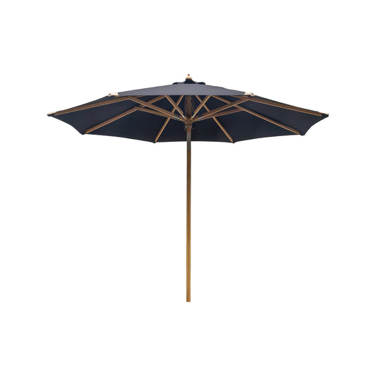 Umbrela neagra pentru terasa Ø 300 cm
