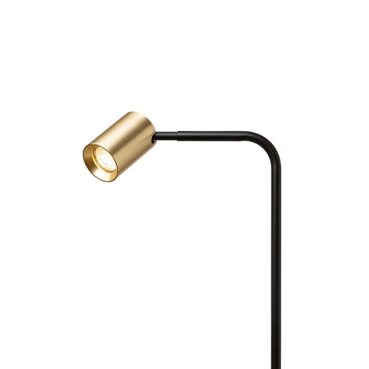 Lampadar AXIS Negru / Alamă Periată