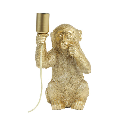 Lampă de masă MONKEY GOLD H 34 cm