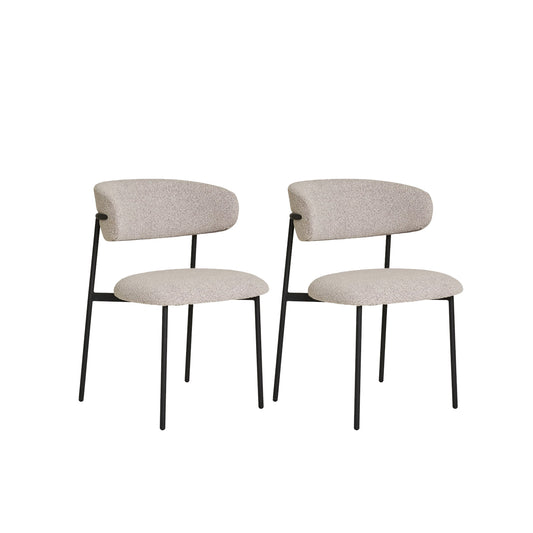 Set 2 scaune dining ALDO bej