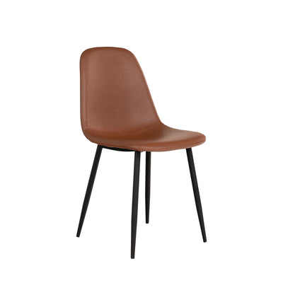 Scaun dining MARLO – cognac