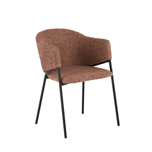 Scaun dining MORRA Cupru brun