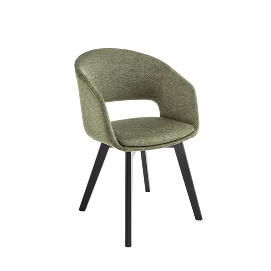 Scaun dining ELM Verde Olive