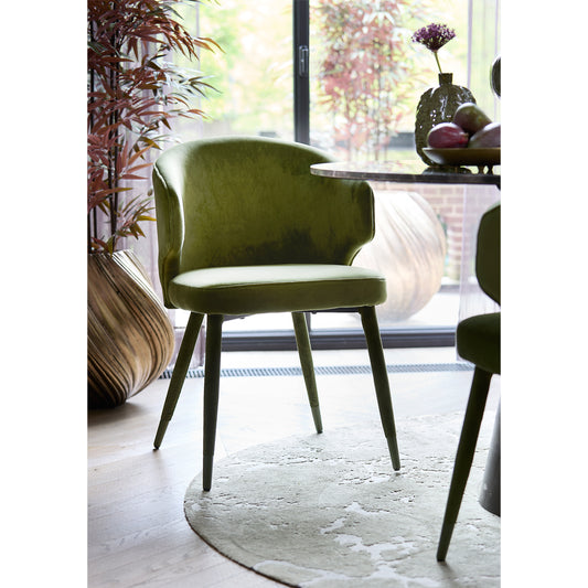 Scaun dining LIOR verde