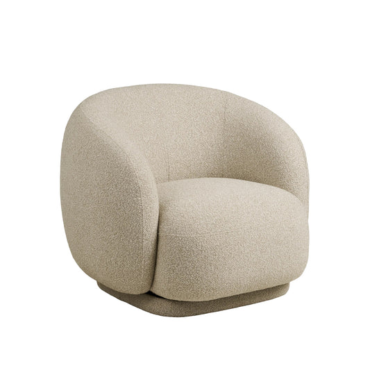 Fotoliu rotativ bej ALVA