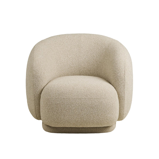 Fotoliu rotativ bej ALVA