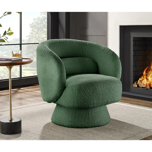 Fotoliu rotativ NORA verde