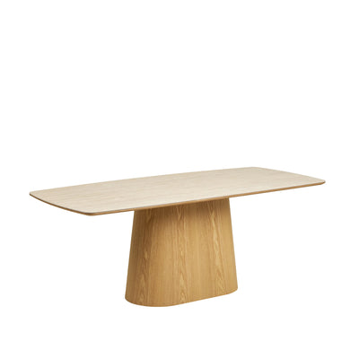 Masă dining TRAVIS 200x90 cm Travertin & Frasin Natur