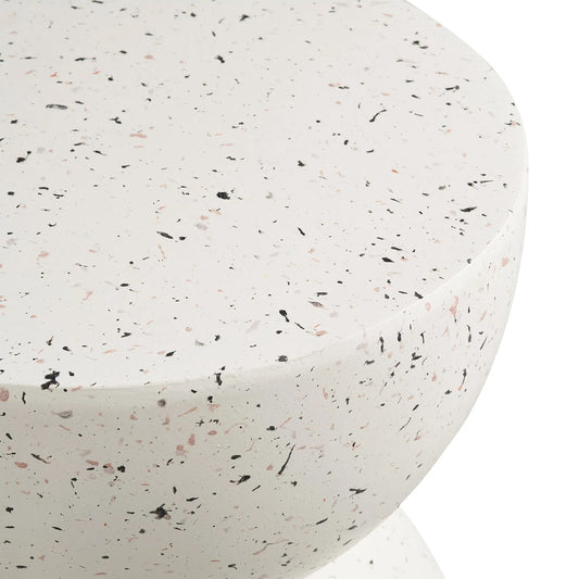 Măsuţă laterală TERRAZZO Ø40x45 cm