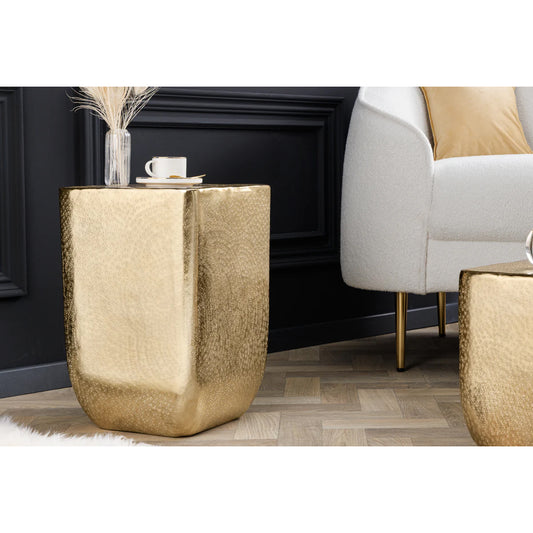 Măsuţă laterală aurie ORSEN H 45 cm