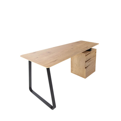 Birou cu corp de depozitare OAK 160