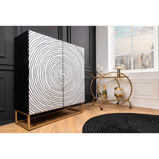 Bufet înalt ORBIT B&W