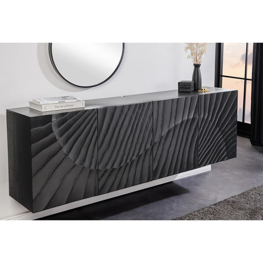 Bufet DARK DUNE 4 uși suspendat