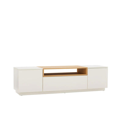 Comodă TV LOFT Alb & Natur 160 cm