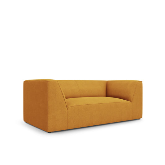Canapea RENO 2L în ţesatură structurată orange