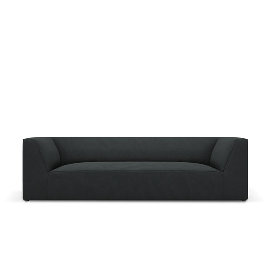 Canapea RENO 3L în catifea neagră