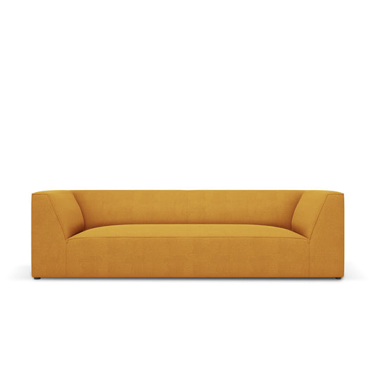 Canapea RENO 3L în ţesatură structurată orange