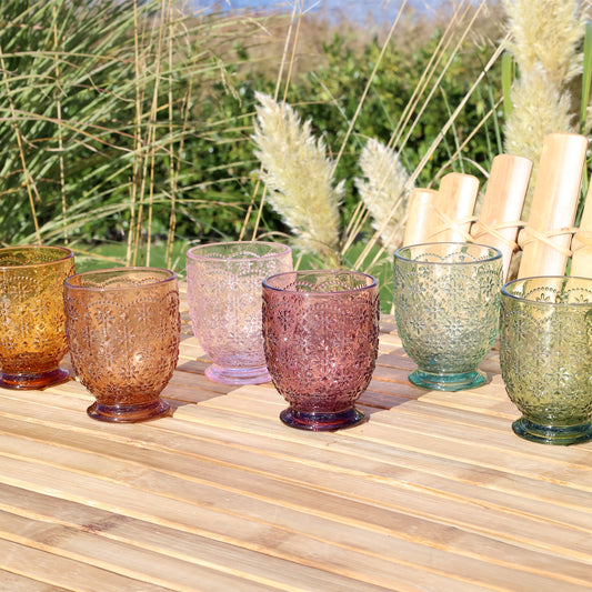 Set 6 pahare tumbler BOURGES 250 ml