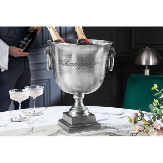 Frapieră de masă argintie Ø 32x40 cm