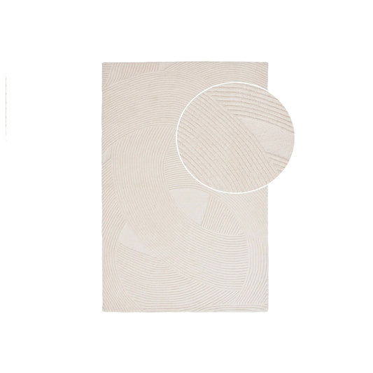 Covor alb MANDAL 160x230 cm